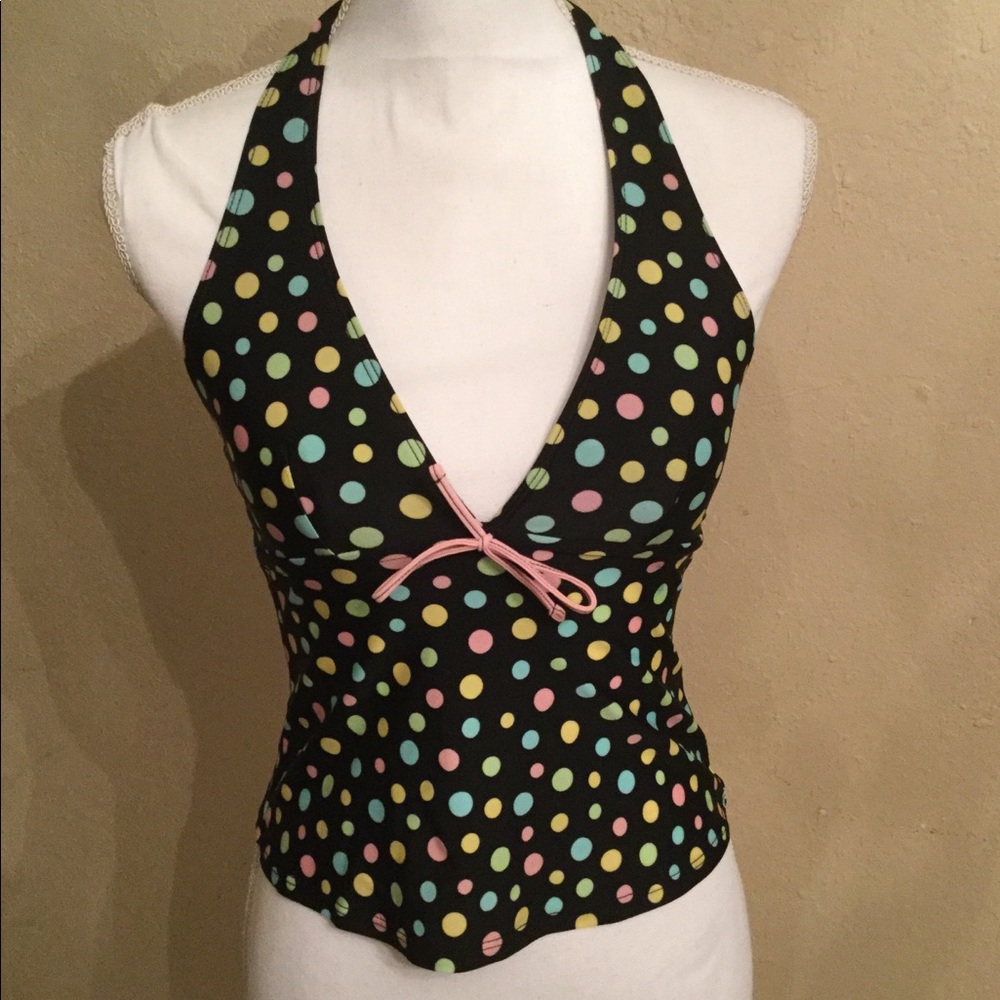 La Blanca Polka Dot Swimsuit Tankini